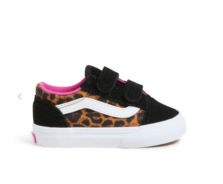 Vans Vans -Old Skool V LEOPARD POP BLACK