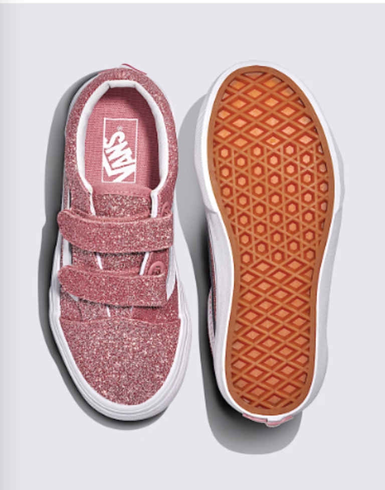 Vans Vans - UY Old Skool V GLITTER Rose gold