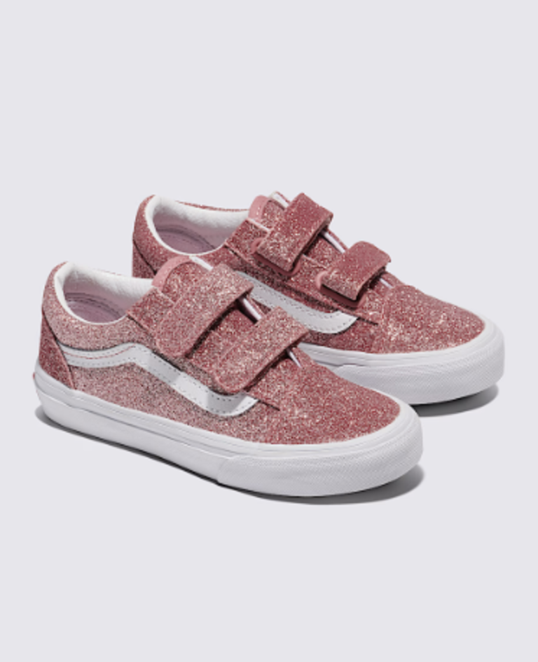 Vans Vans - UY Old Skool V GLITTER Rose gold