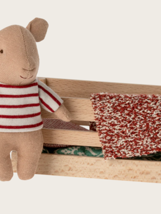 Maileg Maileg - Pig in box, Baby - Girl Maileg Maileg - Pig in box, Baby - Girl