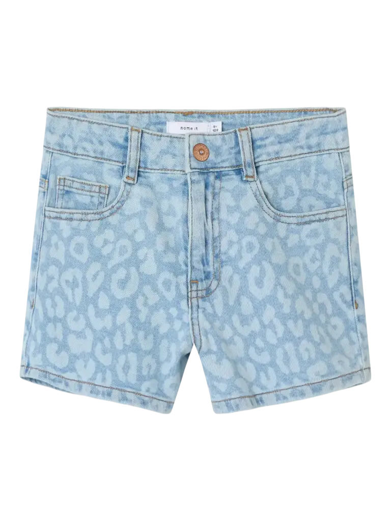Name It Name it - Rose leopard denim blue