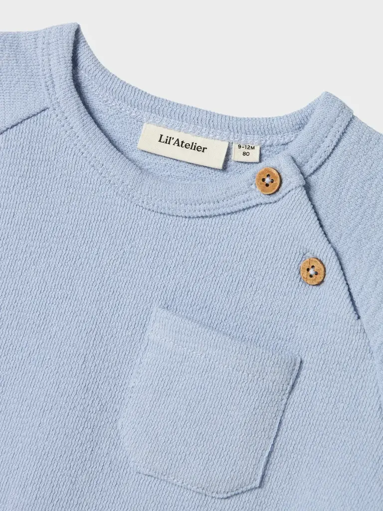 Lil' Atelier Lil atelier - jollo sweat zen blue