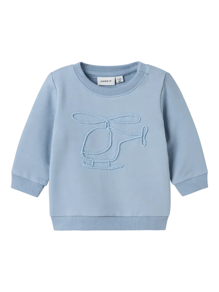 Name It Name it -Helikopter sweater dusty blue
