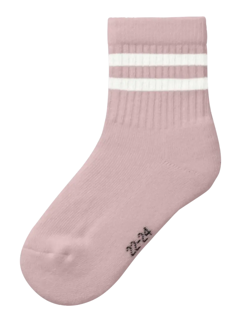Name It Name it - Sport sock Lilac Bright White