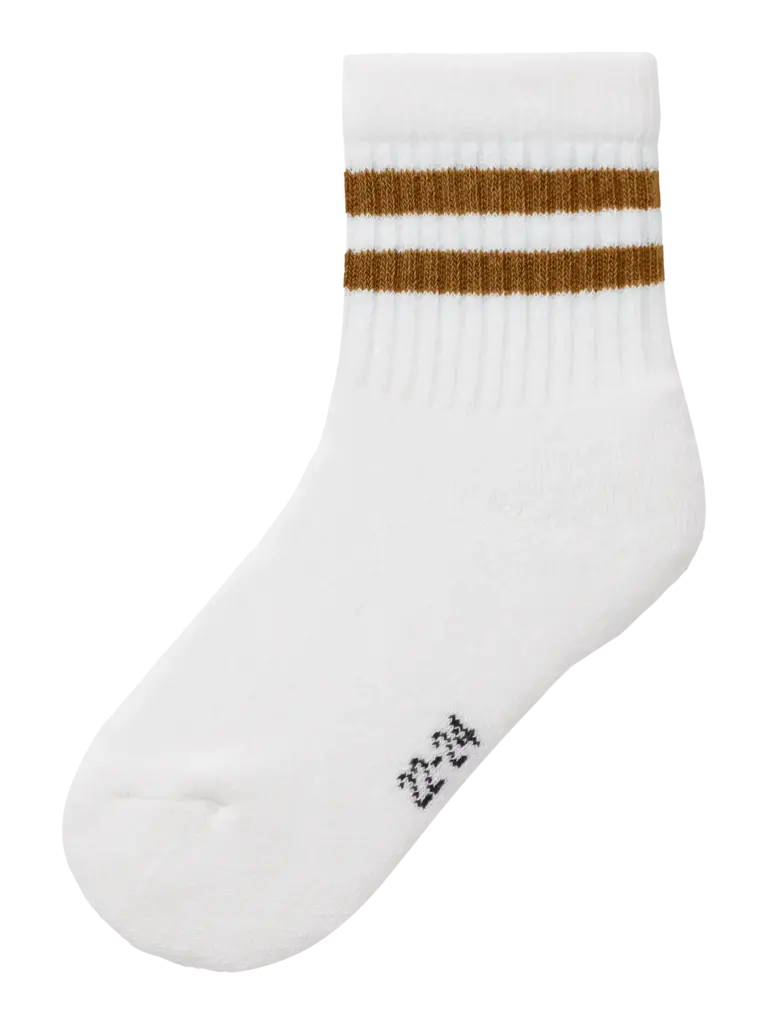 Name It Name it - Sport sock Bright White Dull Gold