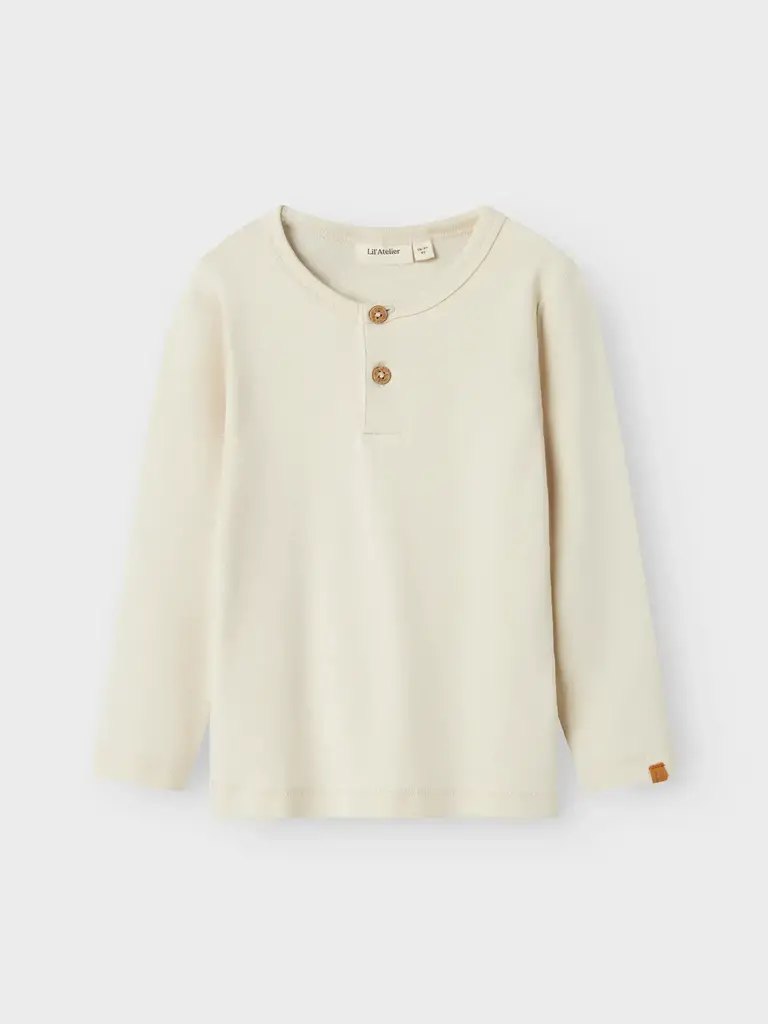 Lil' Atelier Lil Atelier - Gayo slim top turtledove