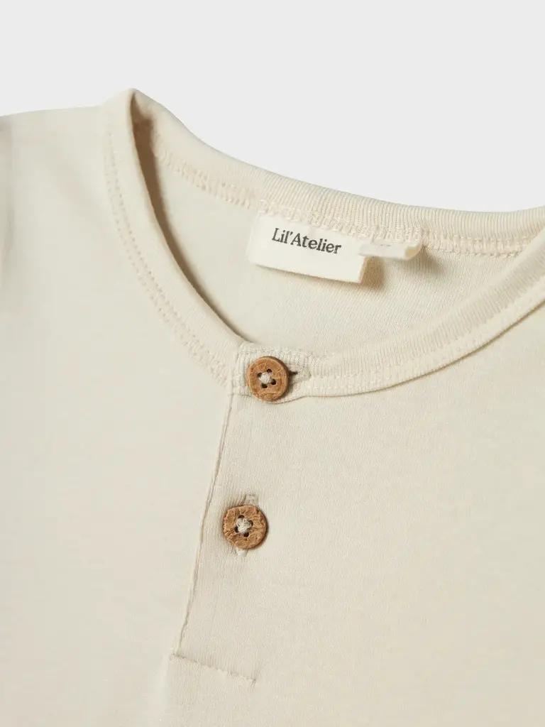Lil' Atelier Lil Atelier - Gayo slim top turtledove