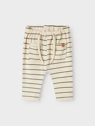 Lil' Atelier Lil Atelier - Geo loose pant turtledove Lil' Atelier Lil Atelier - Geo loose pant turtledove