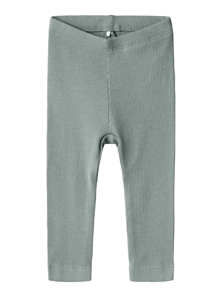 Name It Name it - Basic rib legging Slate gray