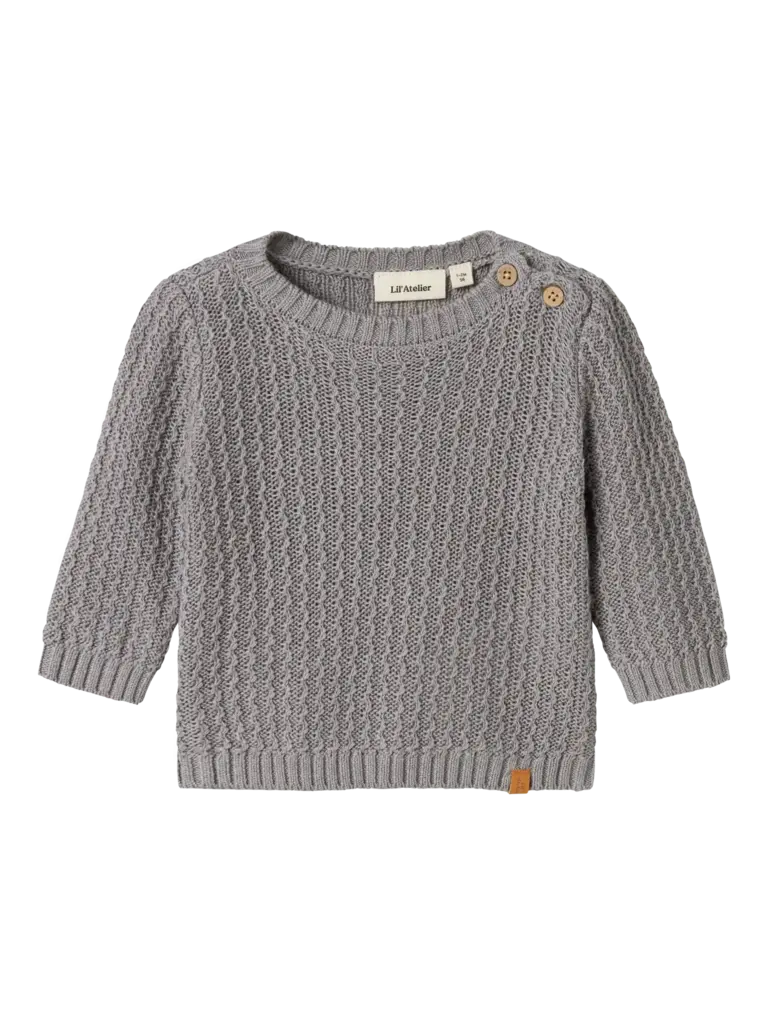 Lil' Atelier Lil Atelier - kanto knit grey