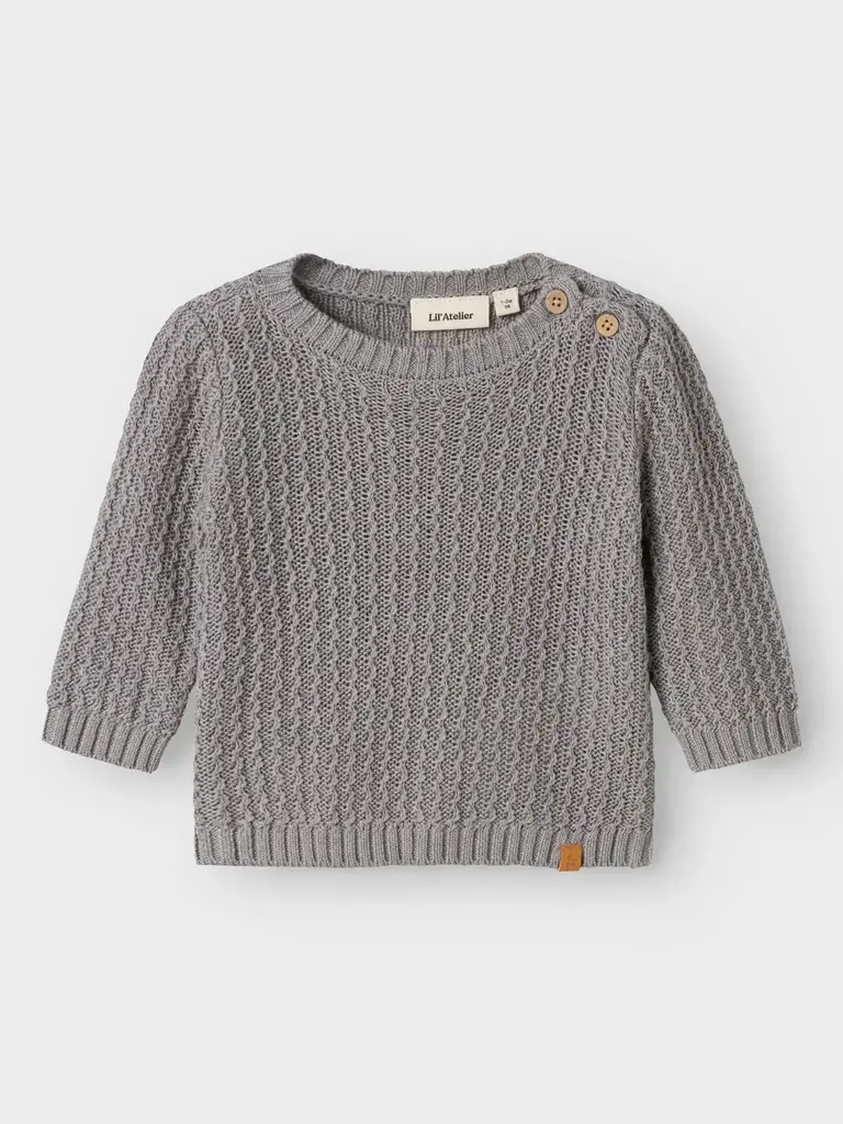 Lil' Atelier Lil Atelier - kanto knit grey
