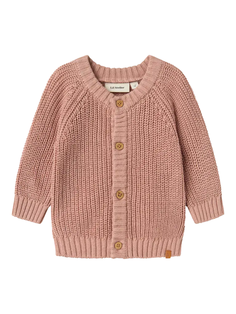 Lil' Atelier Lil Atelier - Emlen knit vest rose