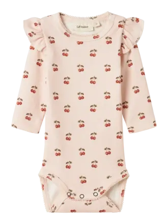 Lil' Atelier Lil Atelier - Lavo cherry romper roze Lil' Atelier Lil Atelier - Lavo cherry romper roze