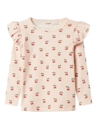 Lil' Atelier Lil Atelier - flavo shirt cherry roze