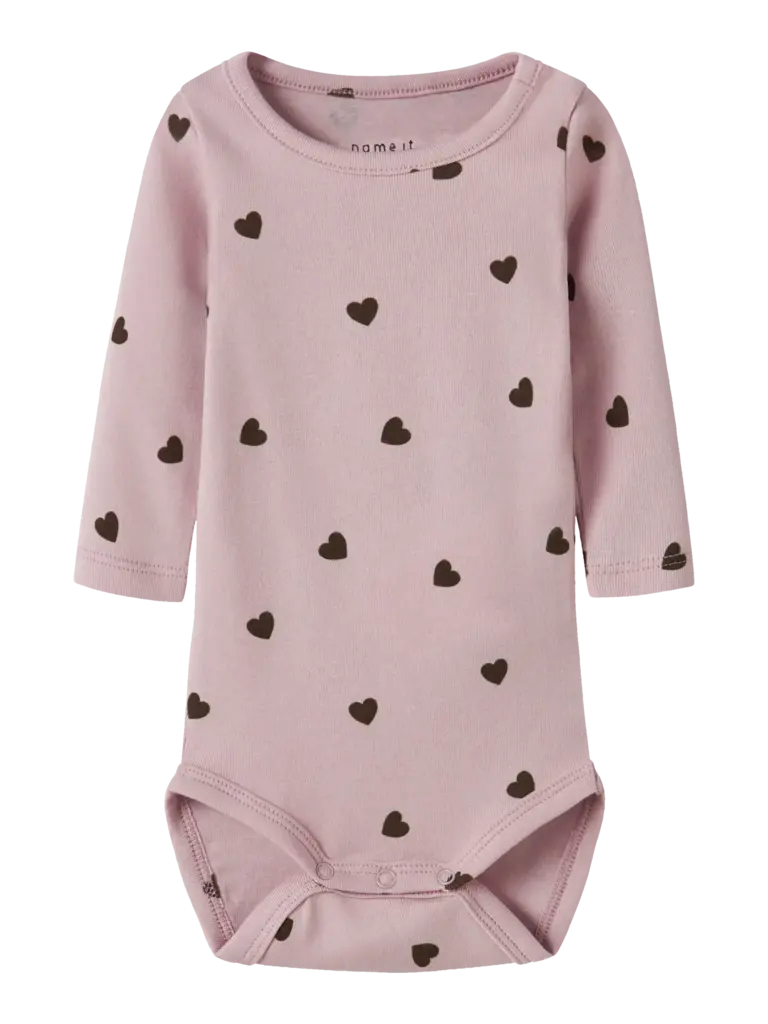 Name It Name it - Heart body lilac