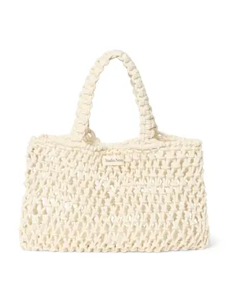studio noos Studio noos - natural macrame mini handbag