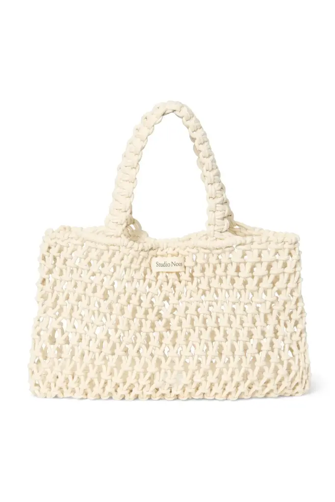studio noos Studio noos - natural macrame mini handbag
