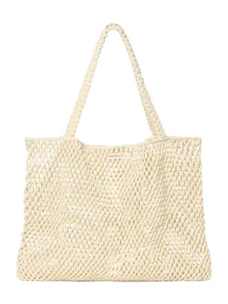 studio noos Studio noos - natural macrame mom bag
