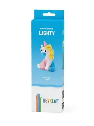 Hey Clay Hey Clay - lighty rainbow unicorn Hey Clay Hey Clay - lighty rainbow unicorn