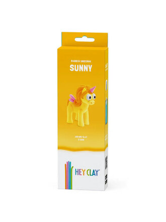 Hey Clay Hey Clay - Sunny rainbow unicorn Hey Clay Hey Clay - Sunny rainbow unicorn