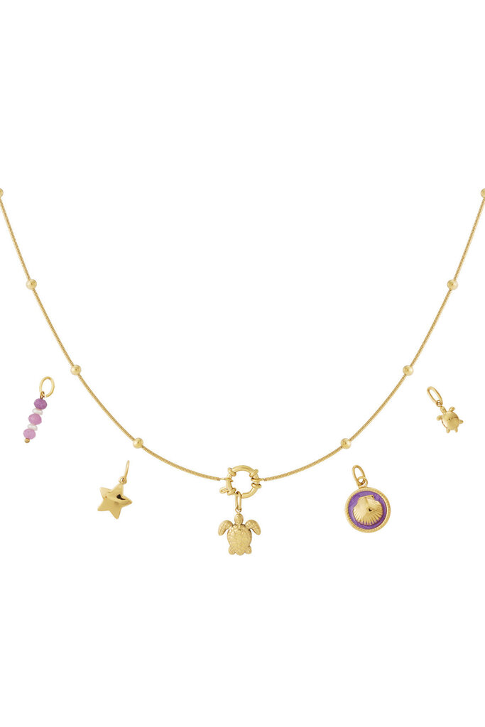 DIY schildpad  ketting
