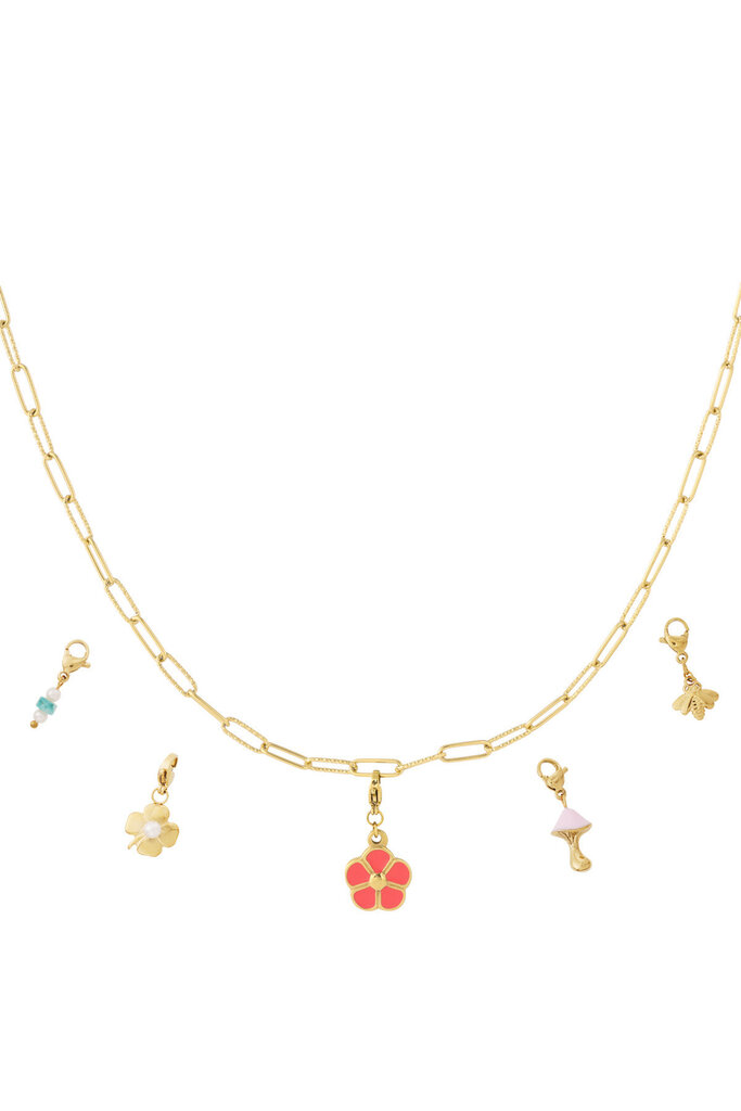 DIY Bloemen ketting
