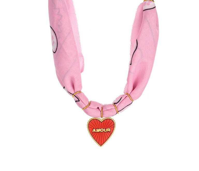 Bandana ketting amour