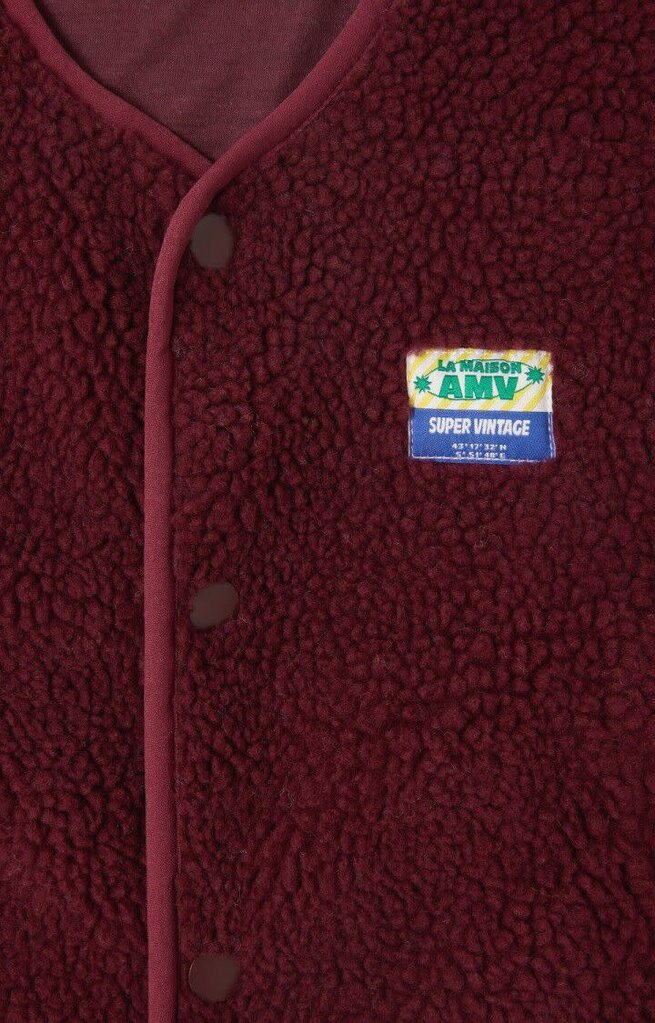 American vintage American vintage -Bodywarmer hoktown Bordeaux