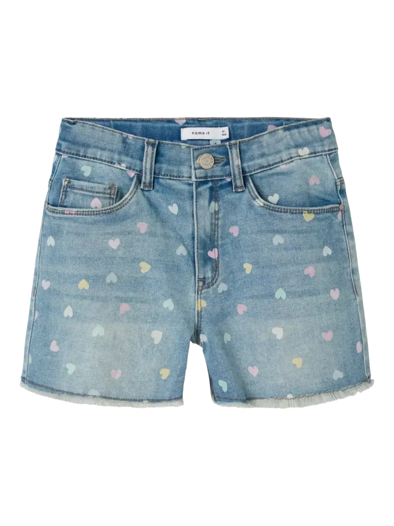 Name It Name it - Rose mom denim shorts hearts