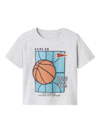 Name It Name it -  Heith top Light Grey Melange Name It Name it -  Heith top Light Grey Melange