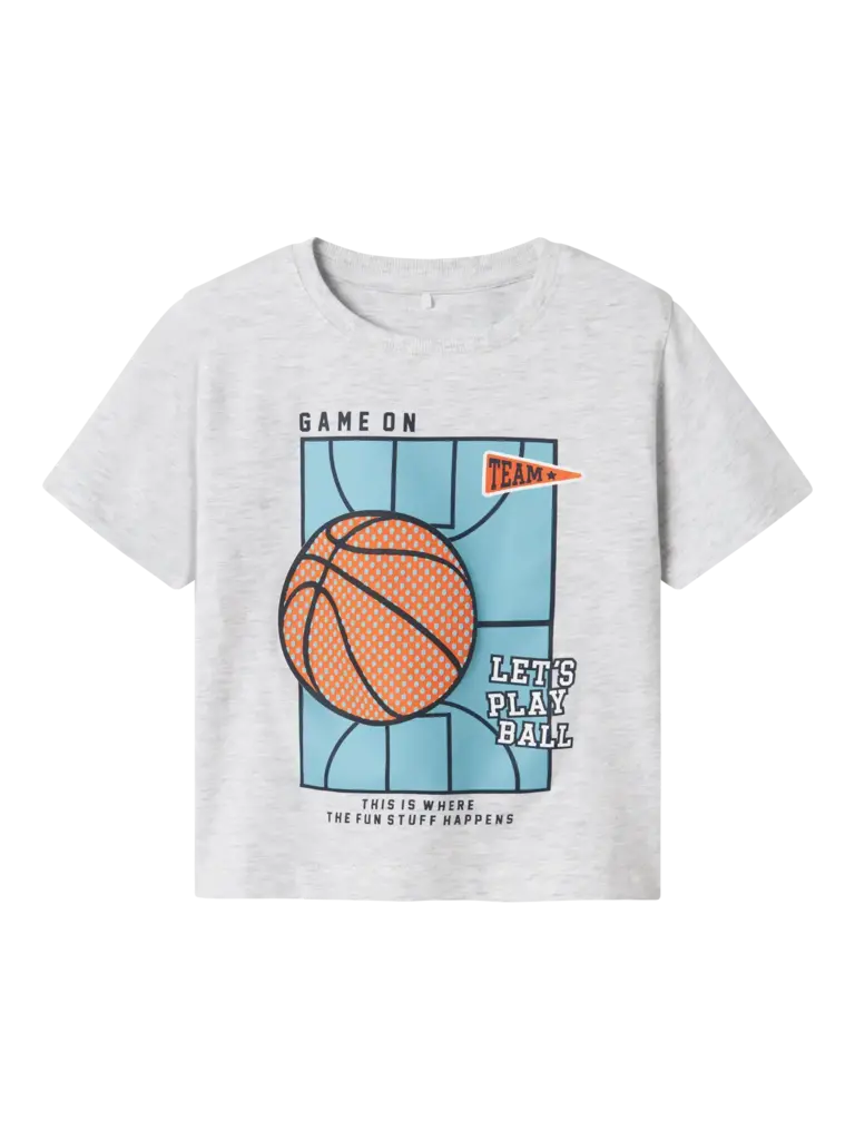 Name It Name it -  Heith top Light Grey Melange