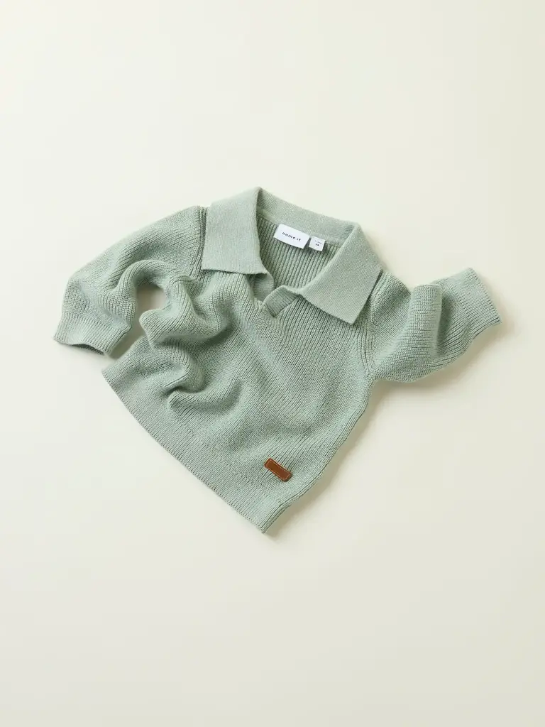 Name It Name it - loop ls knit jadeite