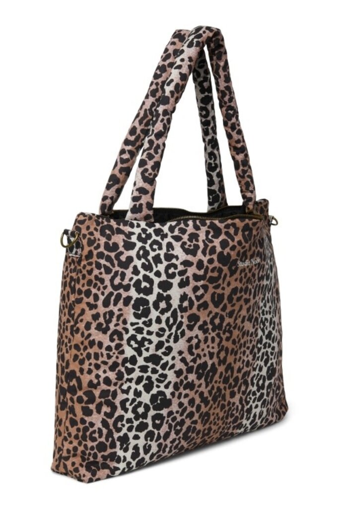 studio noos studio noos - Soft Cotton Diaper Bag Leopard