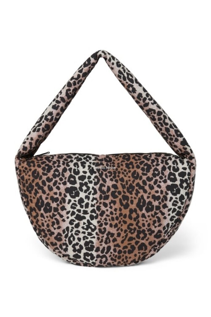 studio noos Studio Noos -Soft Cotton Cross Body Bag Leopard