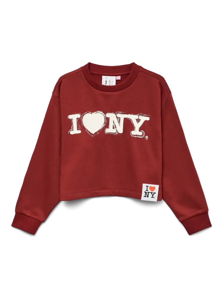 Vero moda girl Vero moda girl - Newyork red short sweat