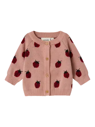 Lil' Atelier Lil atelier - Ladybug vest Misty Rose
