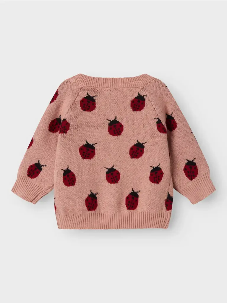 Lil' Atelier Lil atelier - Ladybug vest Misty Rose
