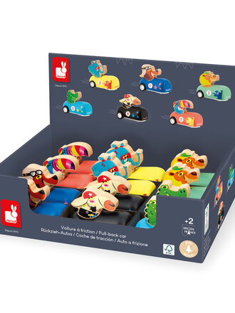 Janod Janod Applepop –  Auto’s pull-back