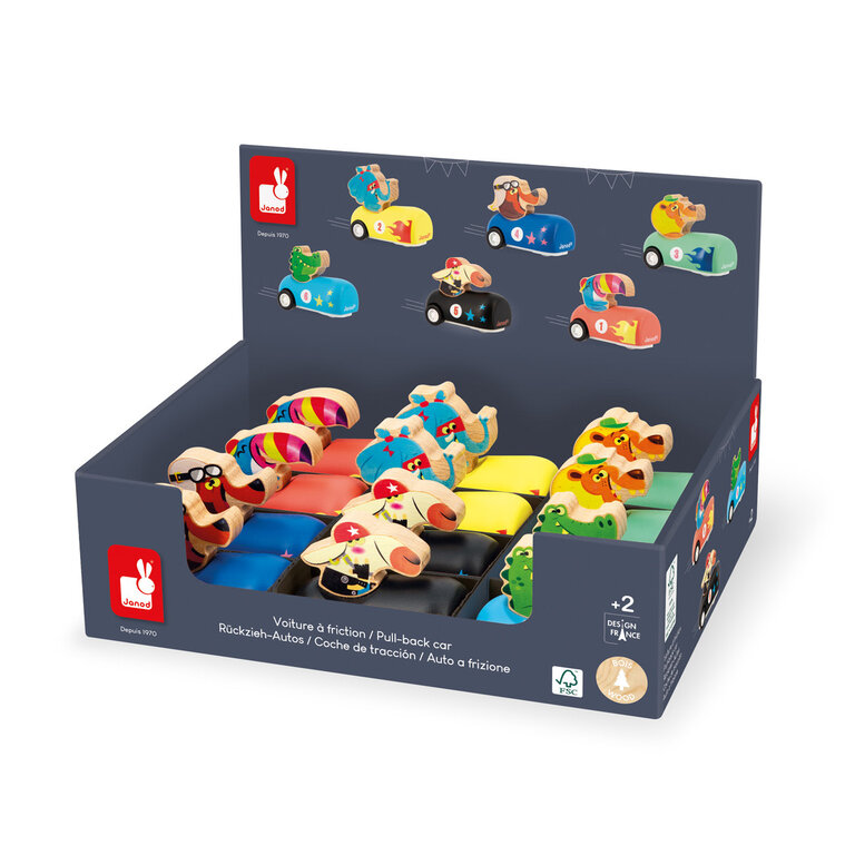 Janod Janod Applepop –  Auto’s pull-back