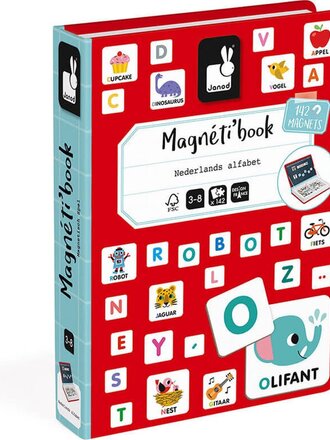 Janod Janod - Magnetibook Alfabet Nederlandstalig