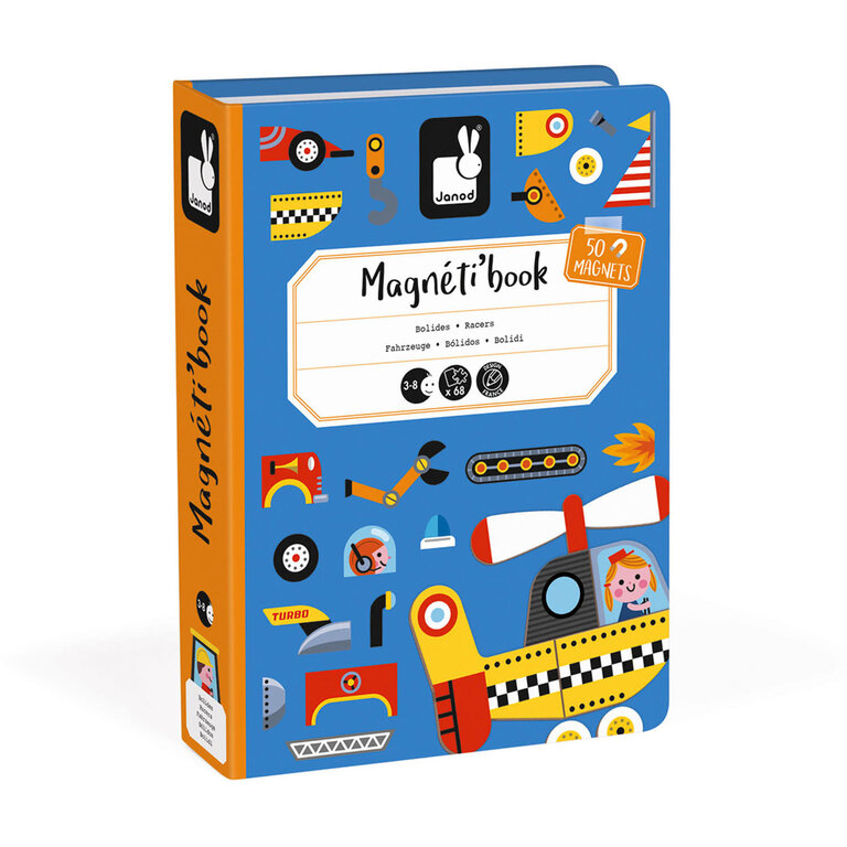 Janod Janod - Magnetibook Racers