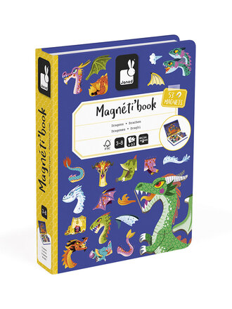 Janod Janod - Magnetibook Draken Janod Janod - Magnetibook Draken