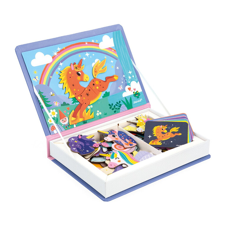 Janod Janod - Magnetibook Eenhoorn