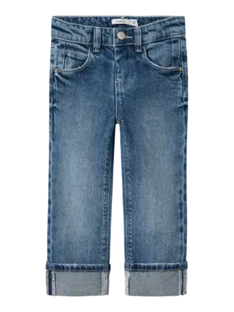 Name It Name it -ROSE STRAIGHT FOLD JEANS Name It Name it -ROSE STRAIGHT FOLD JEANS