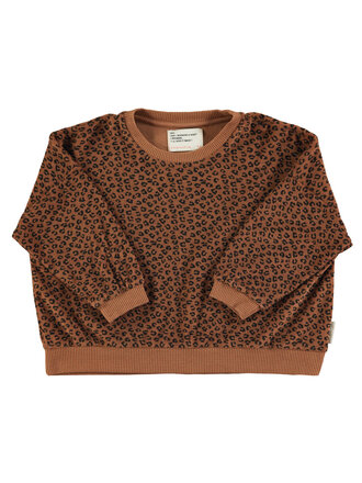piupiuchick Piupiuchick - terry sweat brown animal