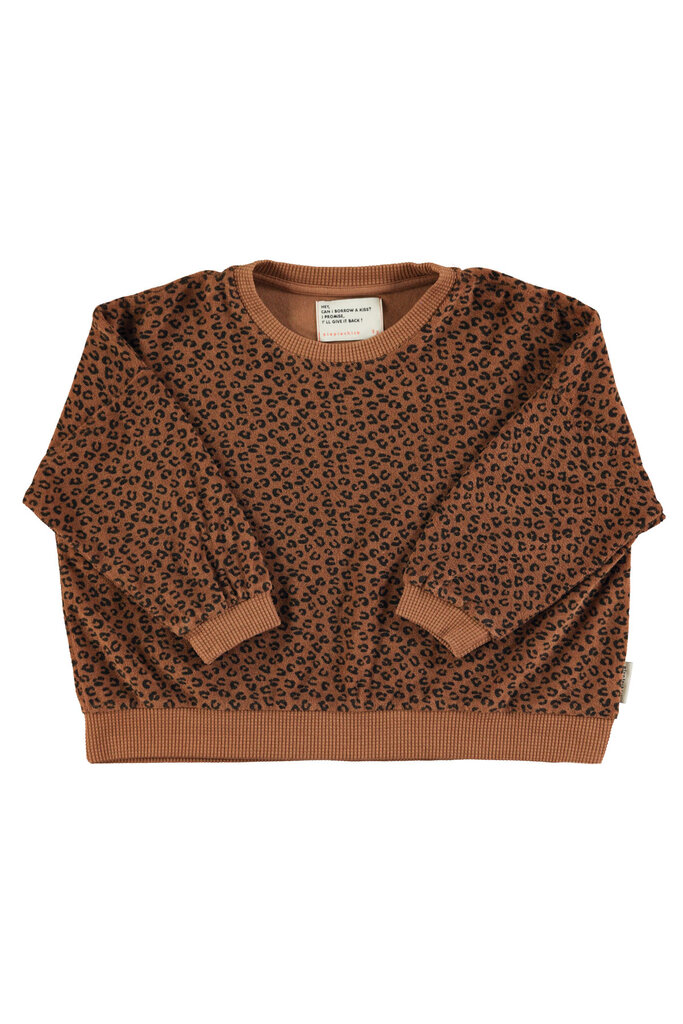 piupiuchick Piupiuchick - terry sweat brown animal