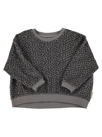 piupiuchick Piupiuchick - terry sweat grey animal
