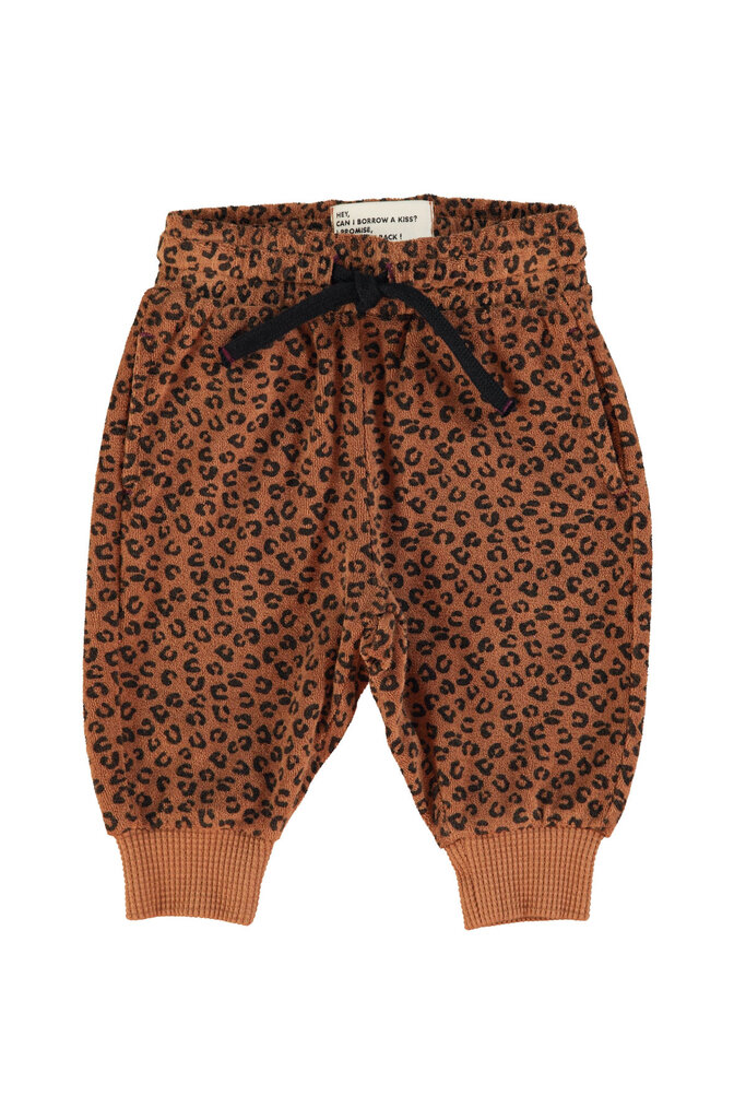 piupiuchick piupiuchick - terry sweatpants baby animal