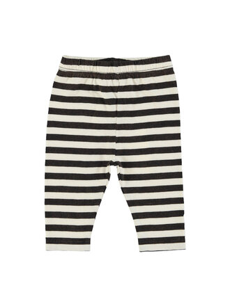 piupiuchick Piupiuchick - Baby leg ecru/black stripes