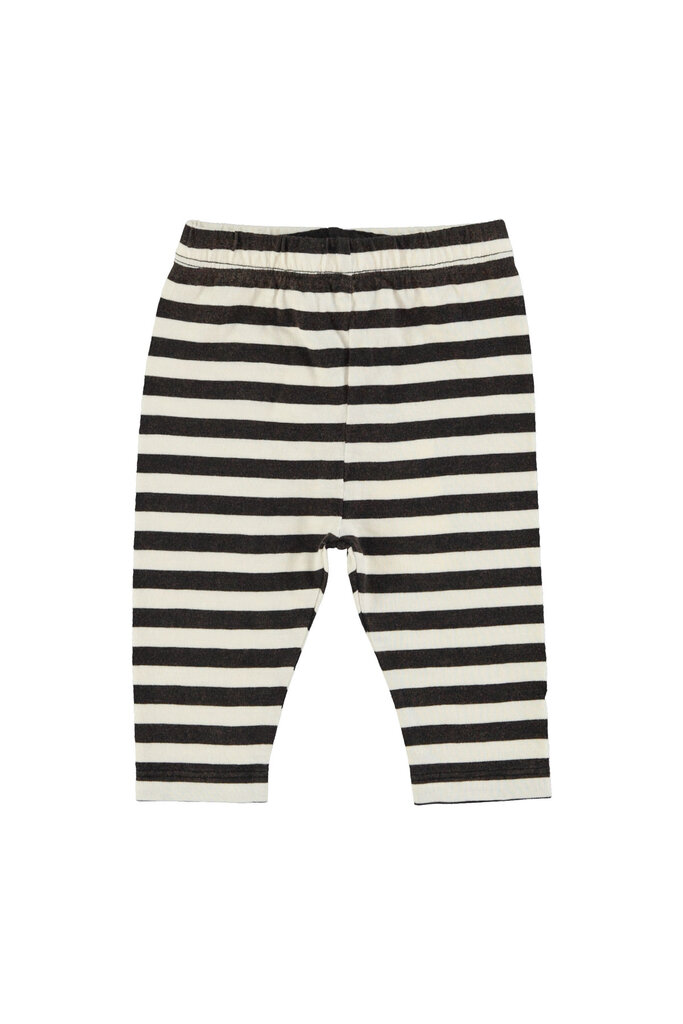 piupiuchick Piupiuchick - Baby leg ecru/black stripes